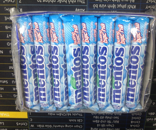 Mentos vị bạc hà