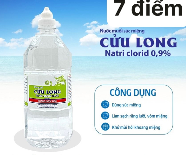 Muối Cửu Long 1l ( 1 chai )