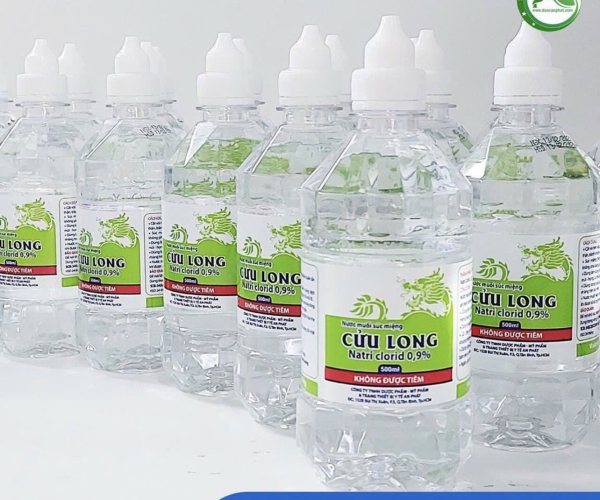 Nước muối Cửu Long 500ml